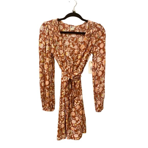 NWT BILLABONG Spring Romance Mini Wrap Dress, size Medium/10 - Picture 2 of 7